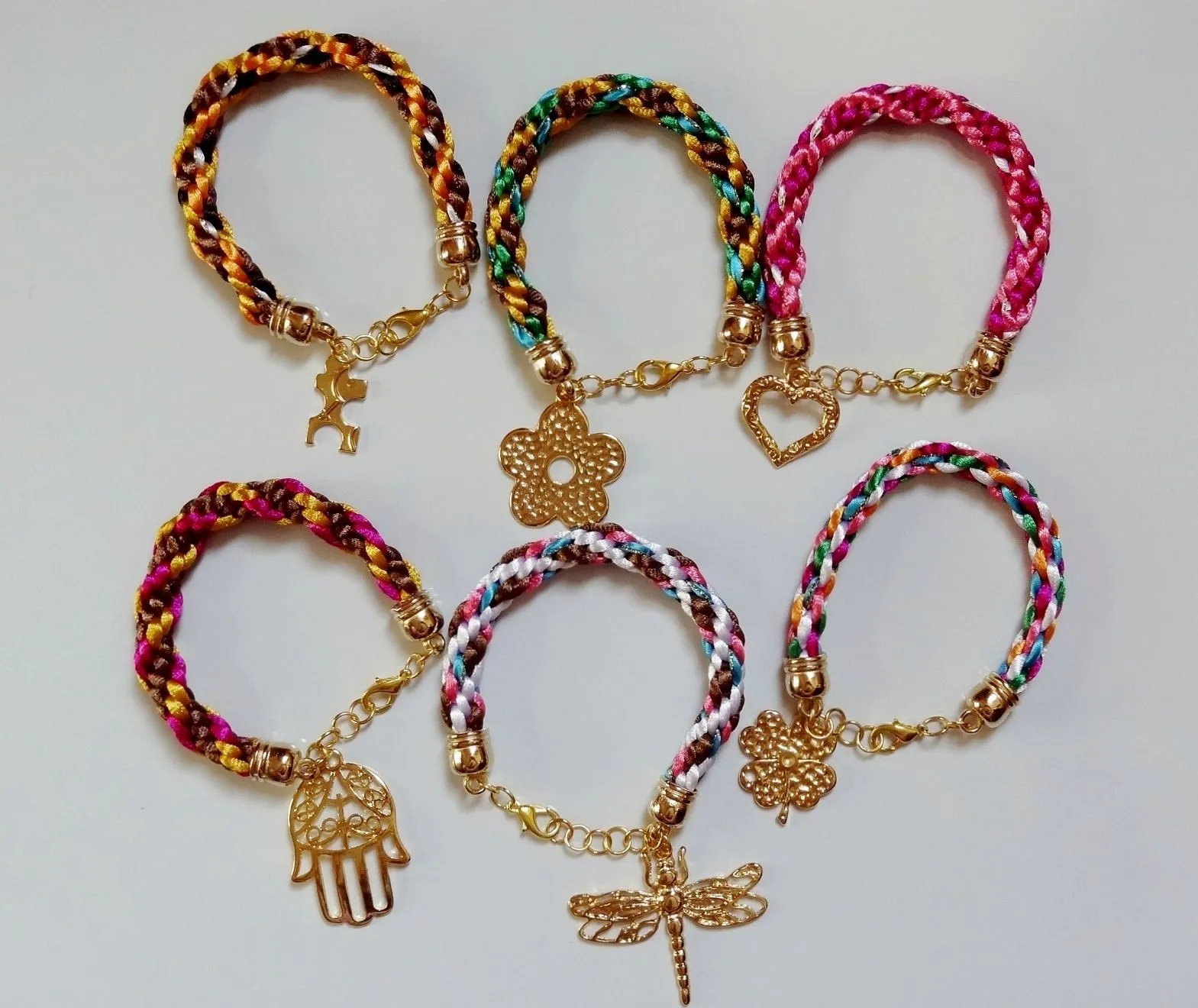 Eleana: Pulseras Kumihimo