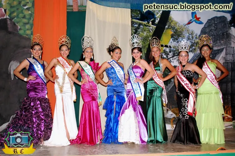 ELECCION REINAS DE REINAS DE MISS ECOLOGÍA PETEN 2009 ~ Petensuc