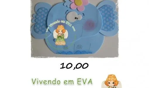 elefante - Todo en Goma Eva