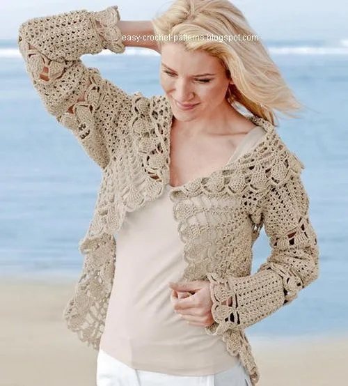 Elegant Crochet Sweaters: Crochet Circular Vest - Free pattern ...