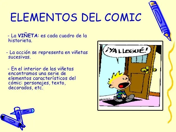 ELEMENTOS DEL COMIC