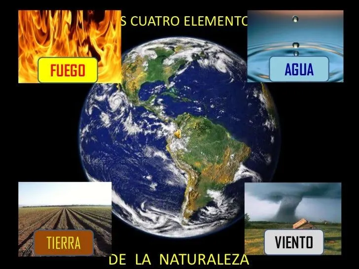 LOS CUATRO ELEMENTOS NATURALES