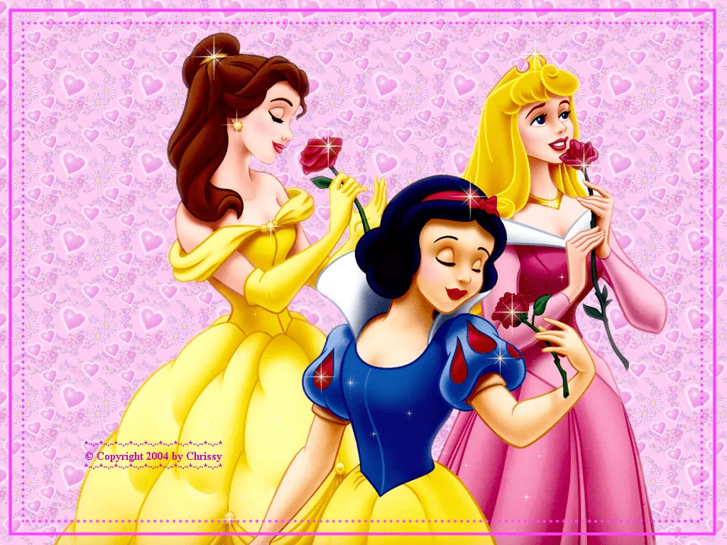 Elenice Arte em gifs molduras e fotos: princesas disney