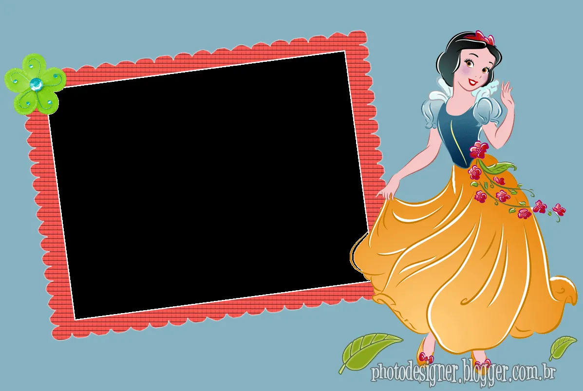 Elenice Arte em gifs molduras e fotos: MOLDURAS BRANCA DE NEVE