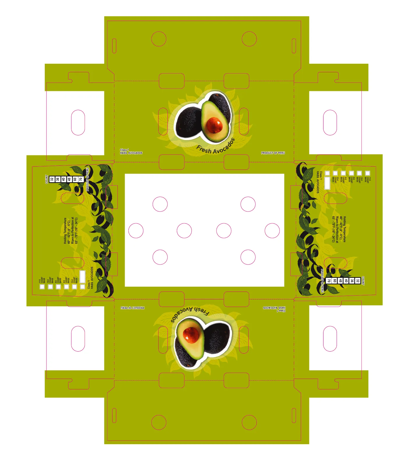 Eliza's Design: Diseño para Caja de Palta