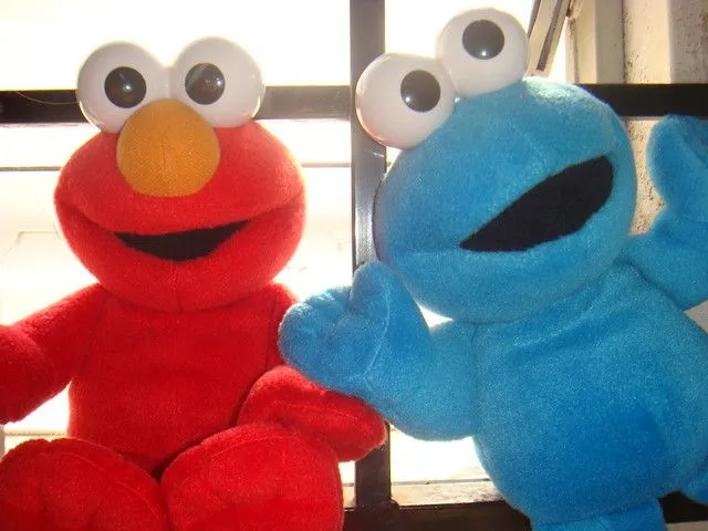 ELMO & COOKIE MONSTER | Flickr - Photo Sharing!