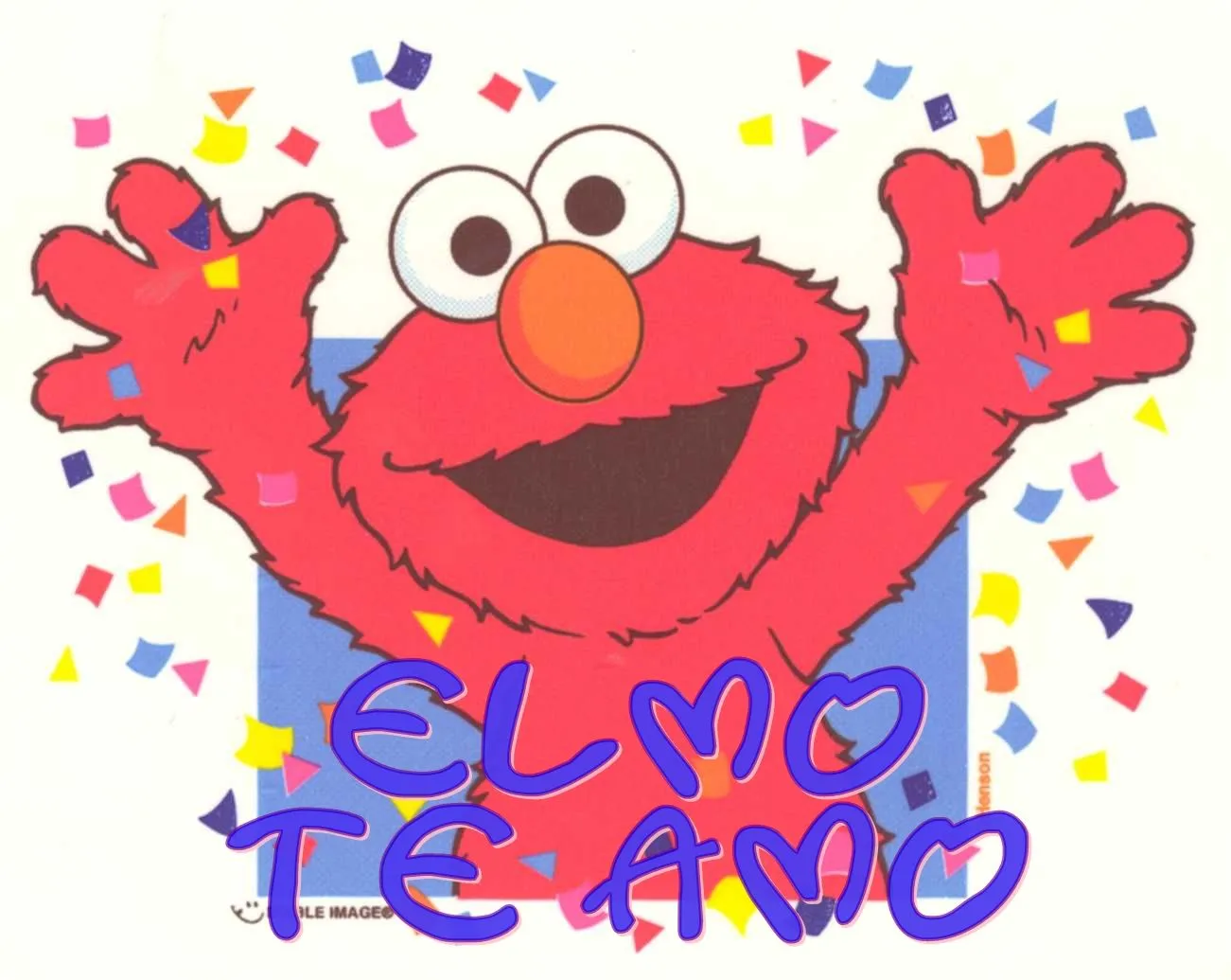 Elmo enamorado - Imagui