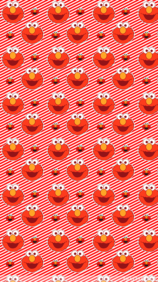 Elmo Faces iPhone Wallpaper