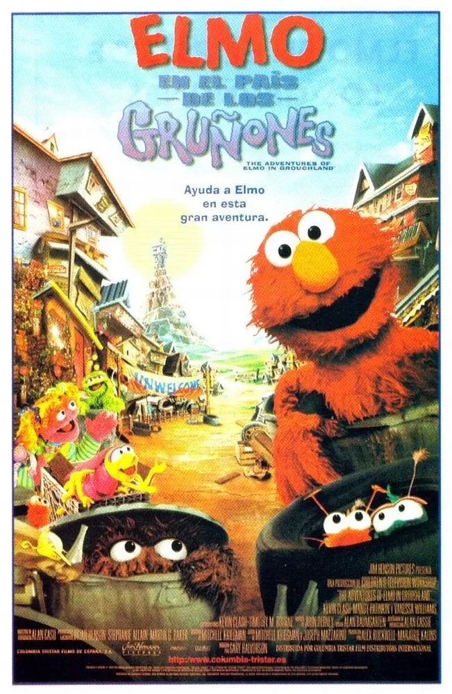 ELMO EN EL PAIS DE LOS GRUÑONES | Peliculas Infantiles