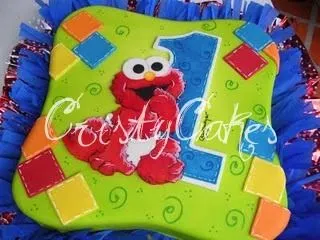 elmo en su version de elmo bebe para cumpleaneros en su primer anito