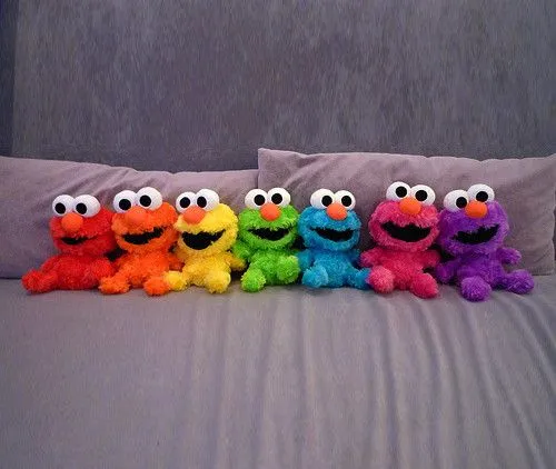 Elmo's colorful friends - Tweetymom65 Photo (30373888) - Fanpop