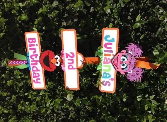 Elmo/Abby Cadabby Sesame Street Birthday Party by YourPartyShoppe