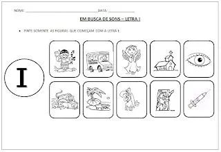 Em busca de sons - Atividade - Atividades de Alfabetização ...