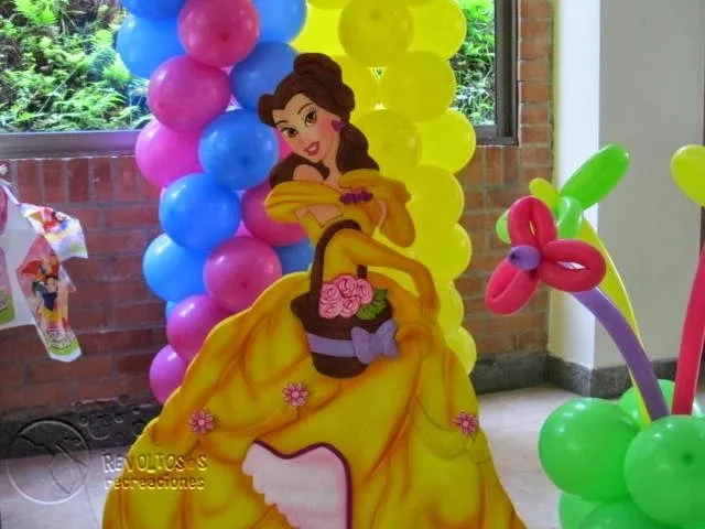 Decoraciónes de fiestas princesas Disney - Imagui