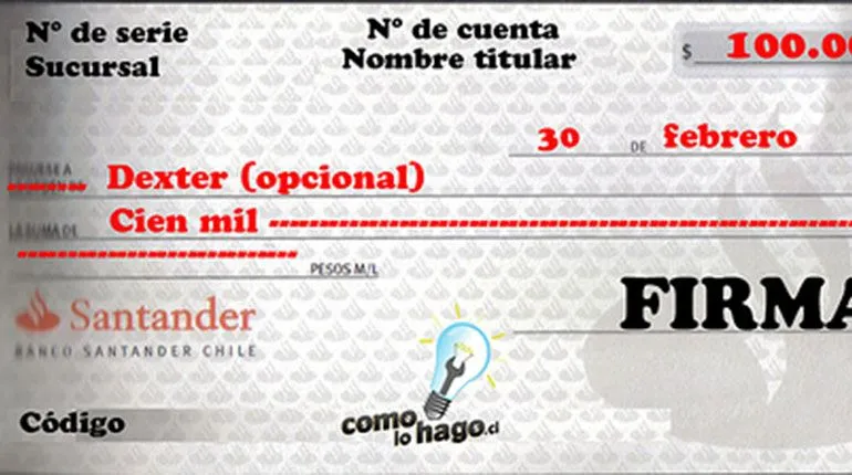 Cómo Lo Hago | Cómo emitir cheques