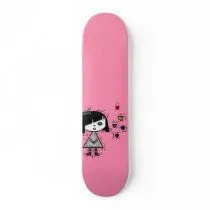 emo girl skate boards by angelkissez676