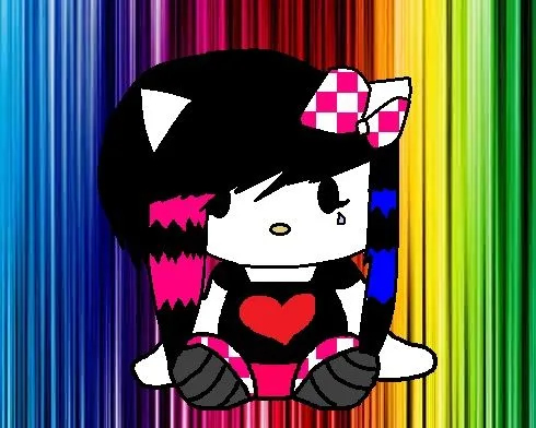 Emo Hello Kitty My Version o3o by CholaBabi on DeviantArt