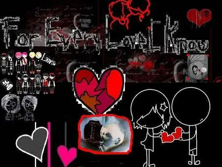 Emo Love - Other & Abstract Background Wallpapers on Desktop Nexus ...