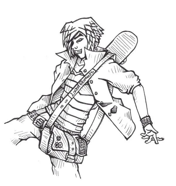 Emo Skater by Kruzack on deviantART