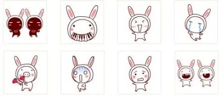 emoticones-de-un-loco-conejo- ...