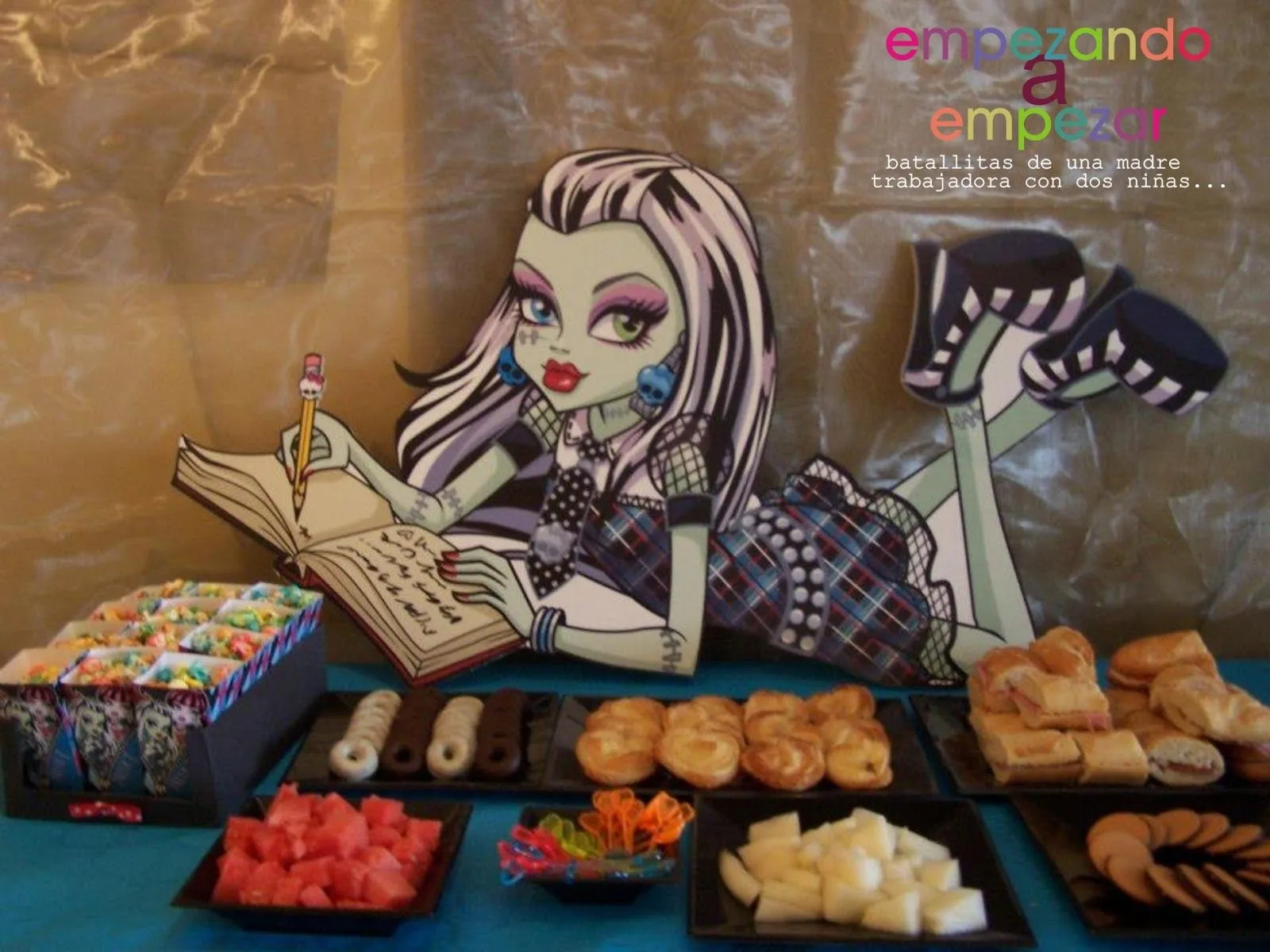 EMPEZANDO A EMPEZAR: FIESTA MONSTER HIGH de FRANKIE STEIN PARA ...