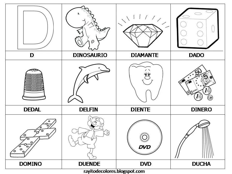 Objetos que empiecen con d - Imagui