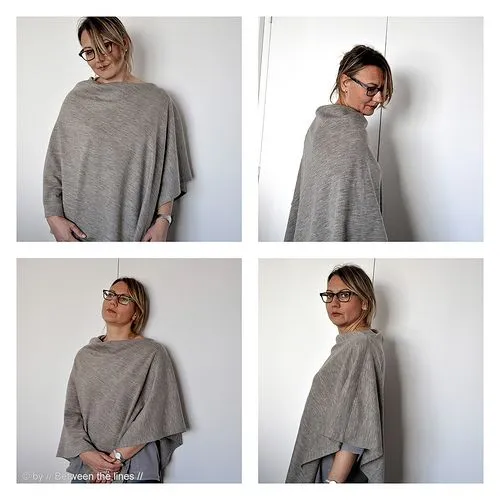 Como hacer Ponchos para Primavera <sub>Patrones</sub> - enrHedando