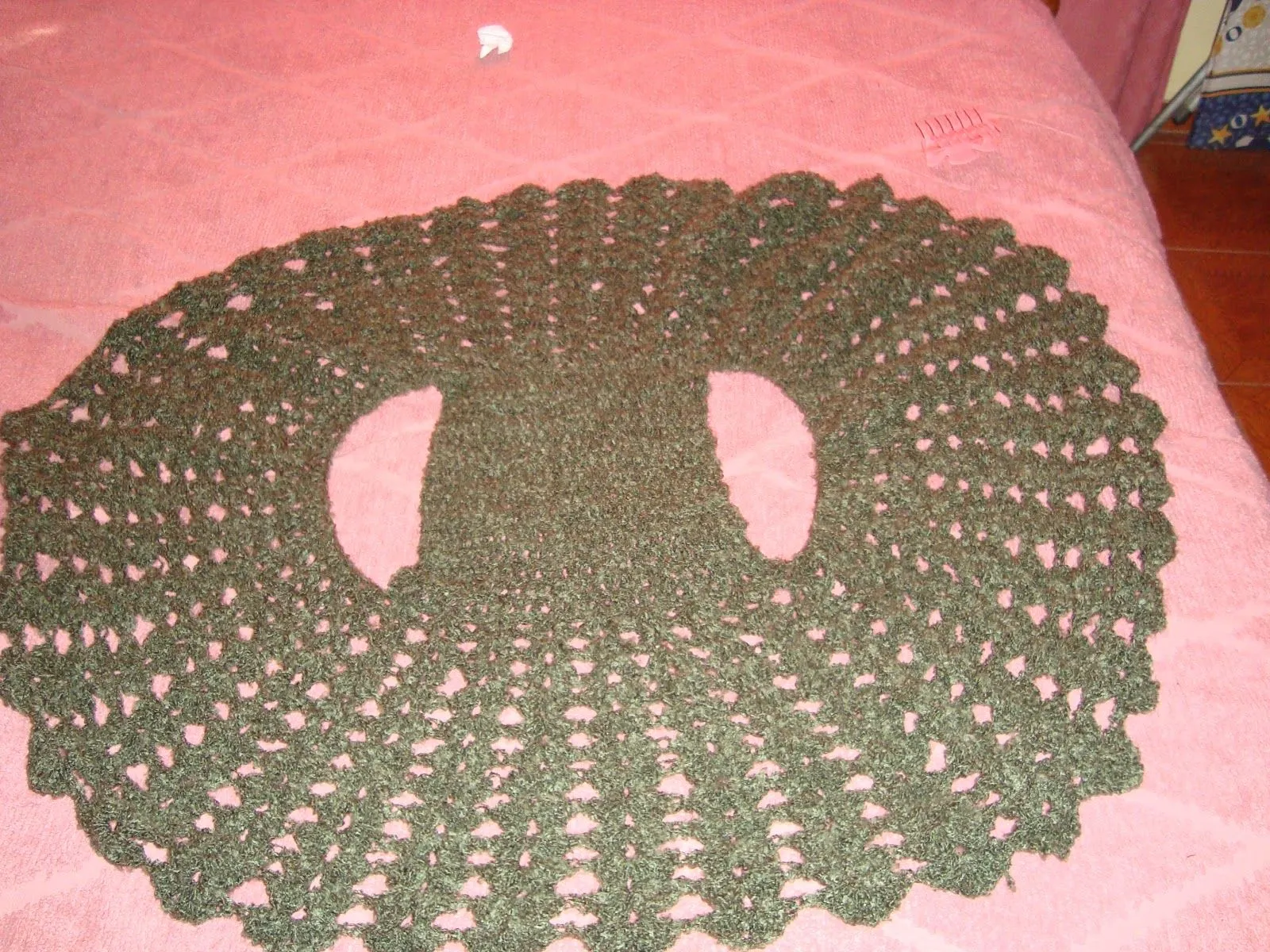 encrochet: chaleco circular