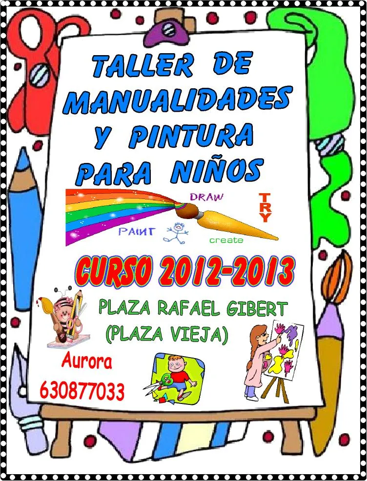 ENCUENTROARTE: Taller de manualidades para niños.