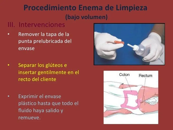 Enemas