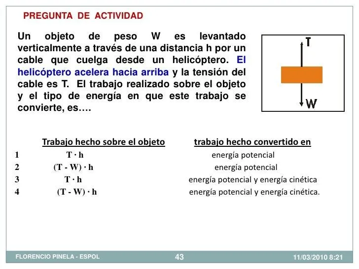 Trabajo Y Energia Nivel Cero B