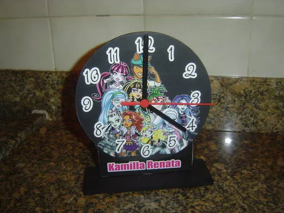 Enfeite de Mesa Monster High | Elo7