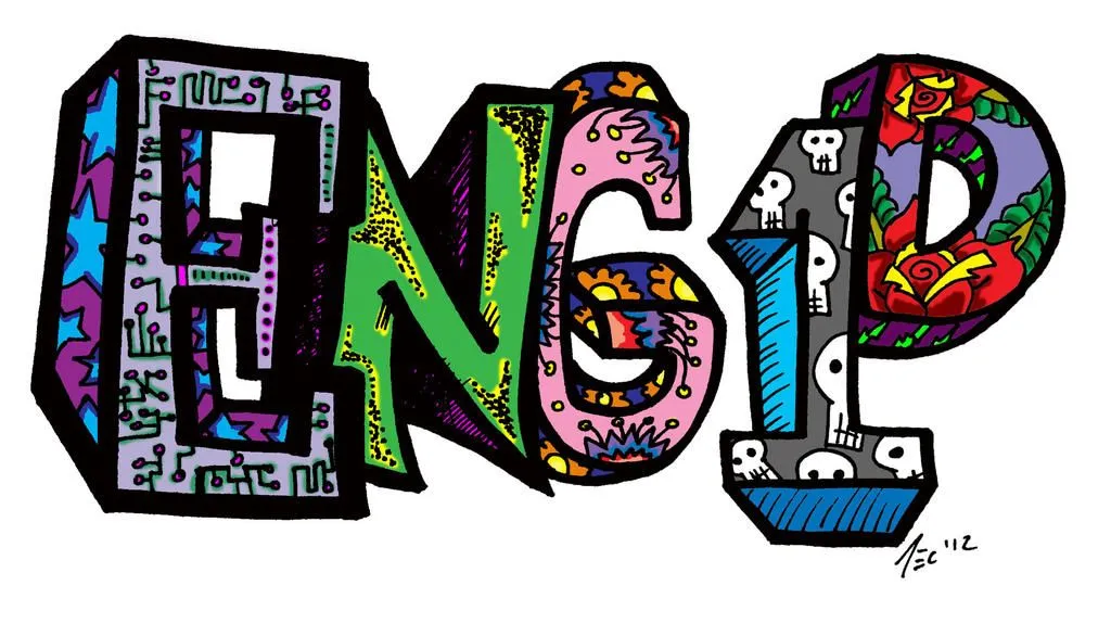 ENG 1D - Graffiti Letters by theADROCK on DeviantArt