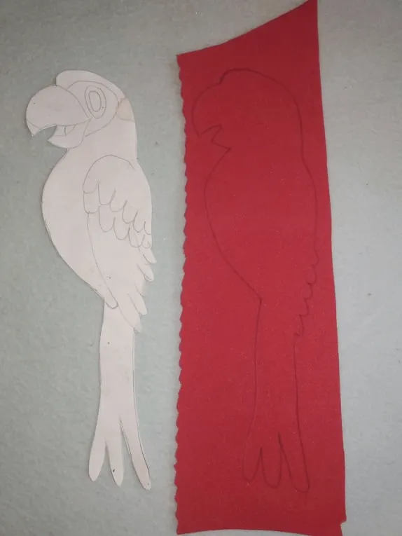 Eng/Esp] Cuadro decorativo de Guacamaya/ Decorative painting of Macaw — Hive