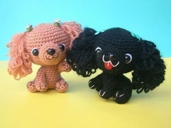 English Cocker Spaniel Puppy PDF Crochet Pattern by jaravee