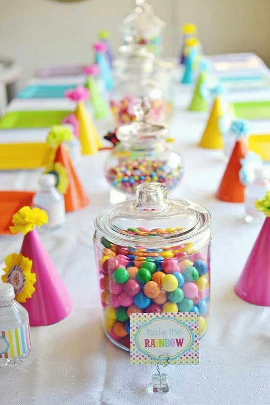 Enjoy The BIG Day } party & wedding ideas: Fiesta de arcoiris ...