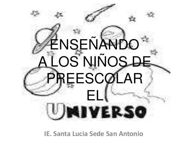 Enseñando el universo