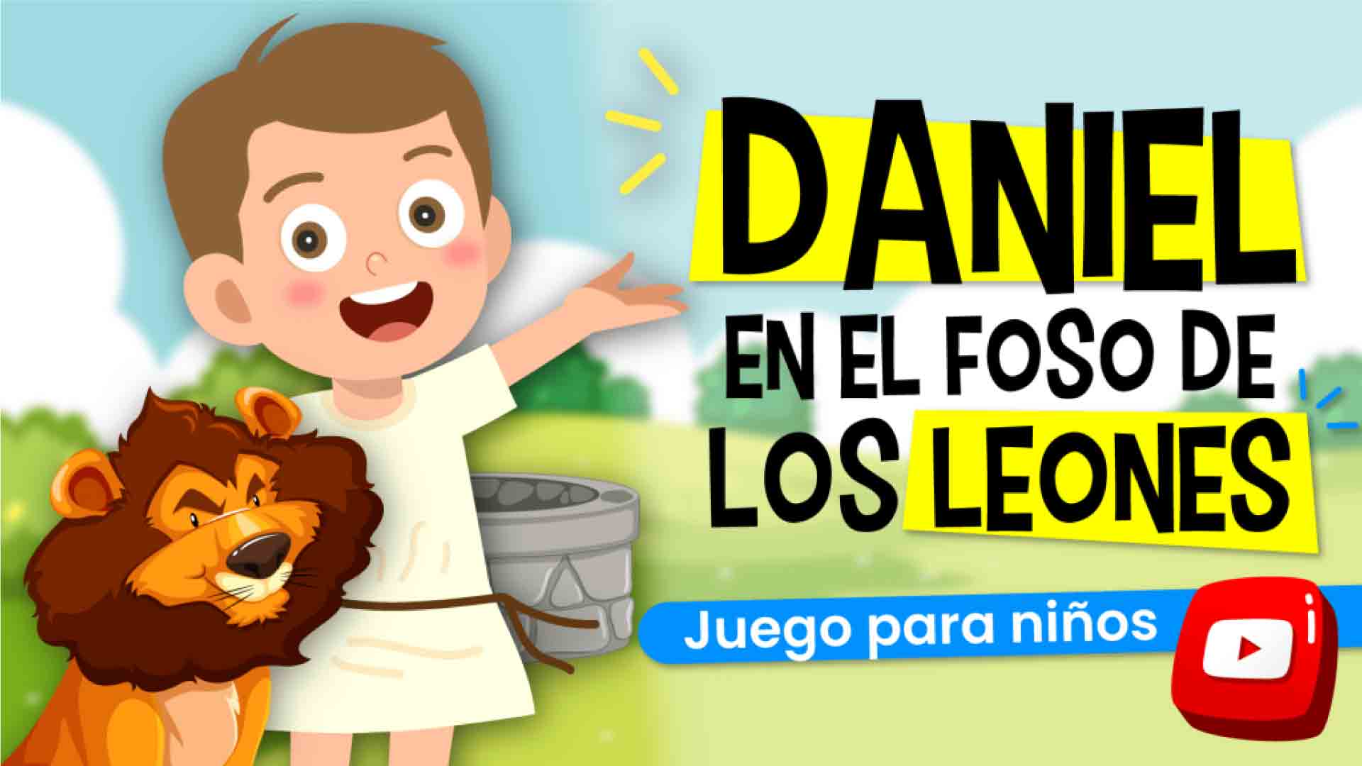 Enseñanza Daniel en el foso de los leones para niños - Más Impulso