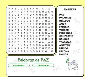 Como enseñar a leer y escribir?: SOPA DE LETRAS