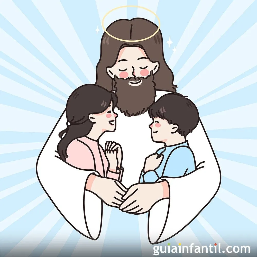 Enseñar oraciones católicas básicas a los niños con recursos educativos