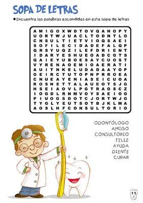 Entertaiment for kids: Sopa de Letras para Niños