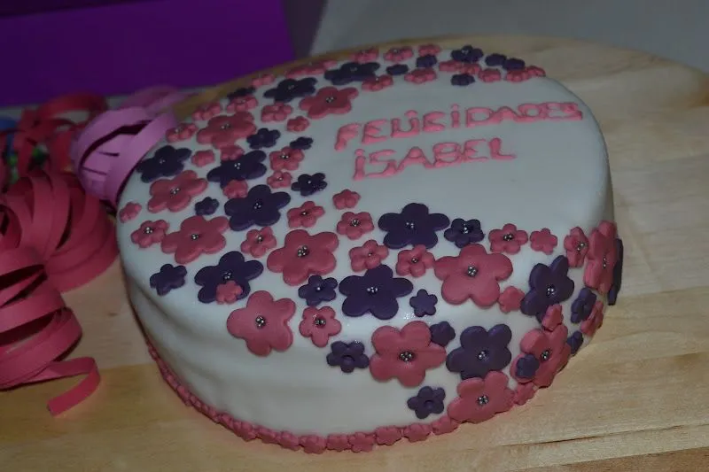 Entra y Cocina: TARTA FONDANT FLORES