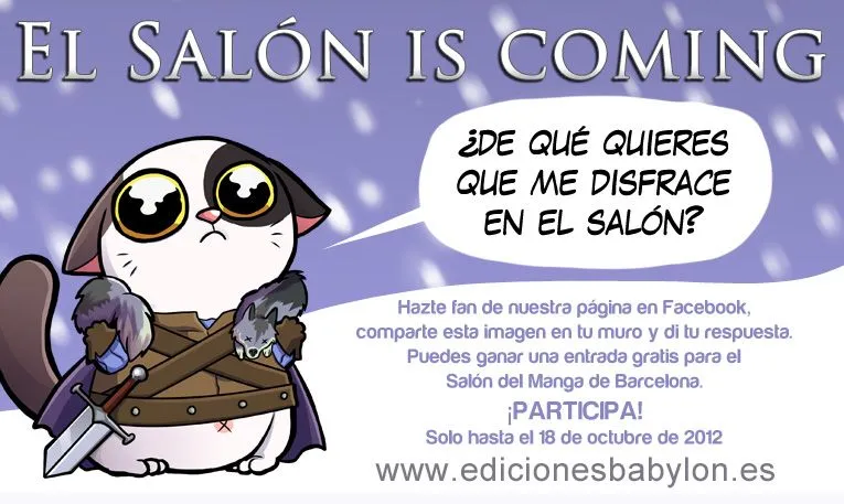 Consigue una entrada gratis para el Salón del Manga de Barcelona ...