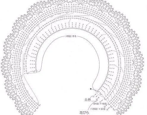 Entre-lazadas: Diagrama Rosa en Crochet