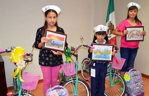 Entrega Secyd regalos a ganadoras del concurso de dibujo El Niño y ...