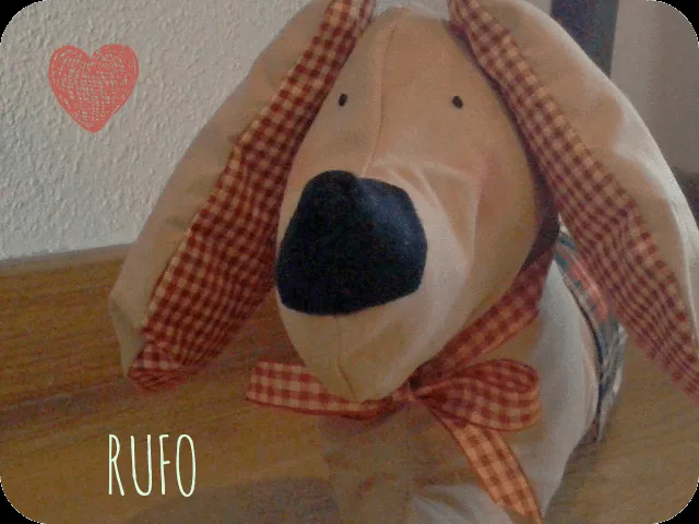 EntreHilos y algo más: RUFO, PERRO SUJETAPUERTAS y PATRONES