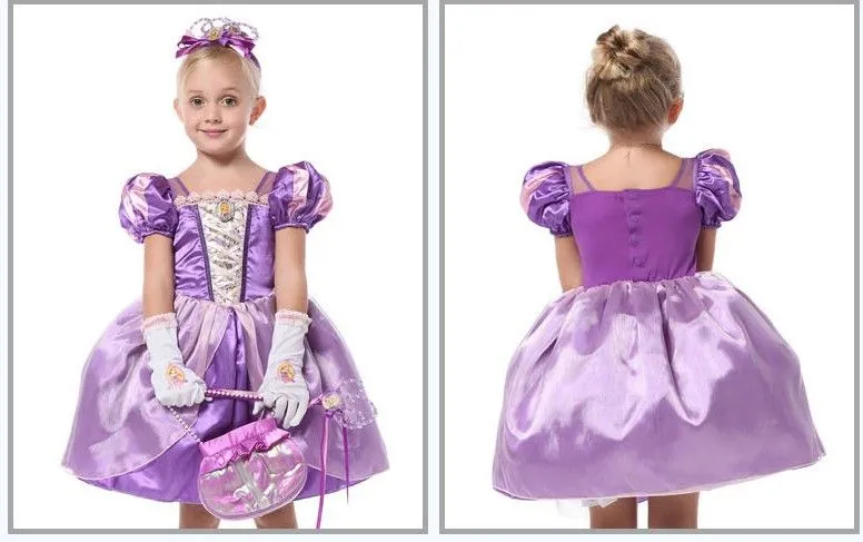 Envío Gratis Rapunzel Princesa vestido de cuento de hadas de ...