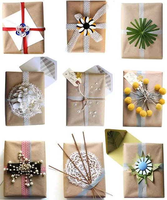 Como Envolver y Decorar Regalos <sub>Tutoriales</sub> - enrHedando