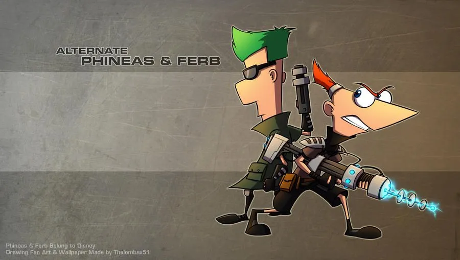 Epic Phineas and Ferb Wallpaper by =Thelombax51 on deviantART