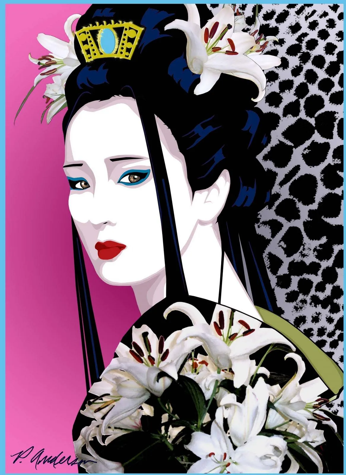 Dibujos de Geishas - Imagui